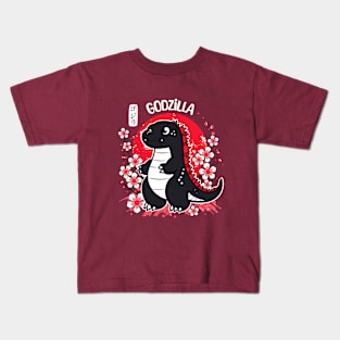 Godzilla Kawaii - T-Shirt and Accessories Kids T-Shirt